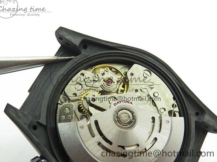 Edition Dial Daytona DIW Strap Blue Carbon A4130 Light Blue OMF Best Light Nylon on 1123